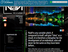 Tablet Screenshot of notanumber.it